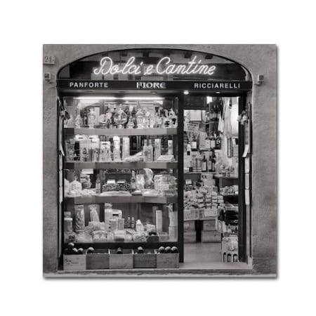 Alan Blaustein 'Dolci E Cantine' Canvas Art,24x24